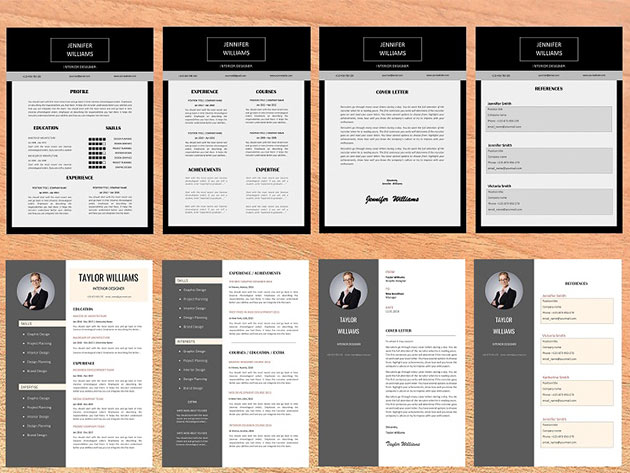 45 Resume Templates + Course Bundle