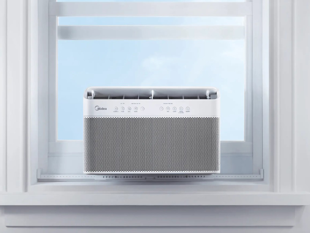 Midea DOE 12,000BTU/550sqf U-Shaped Smart Portable Air Conditioner (Refurbished)