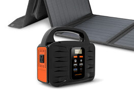 Alpha Digital 155W Portable Power Station & Solar Panel Bundle