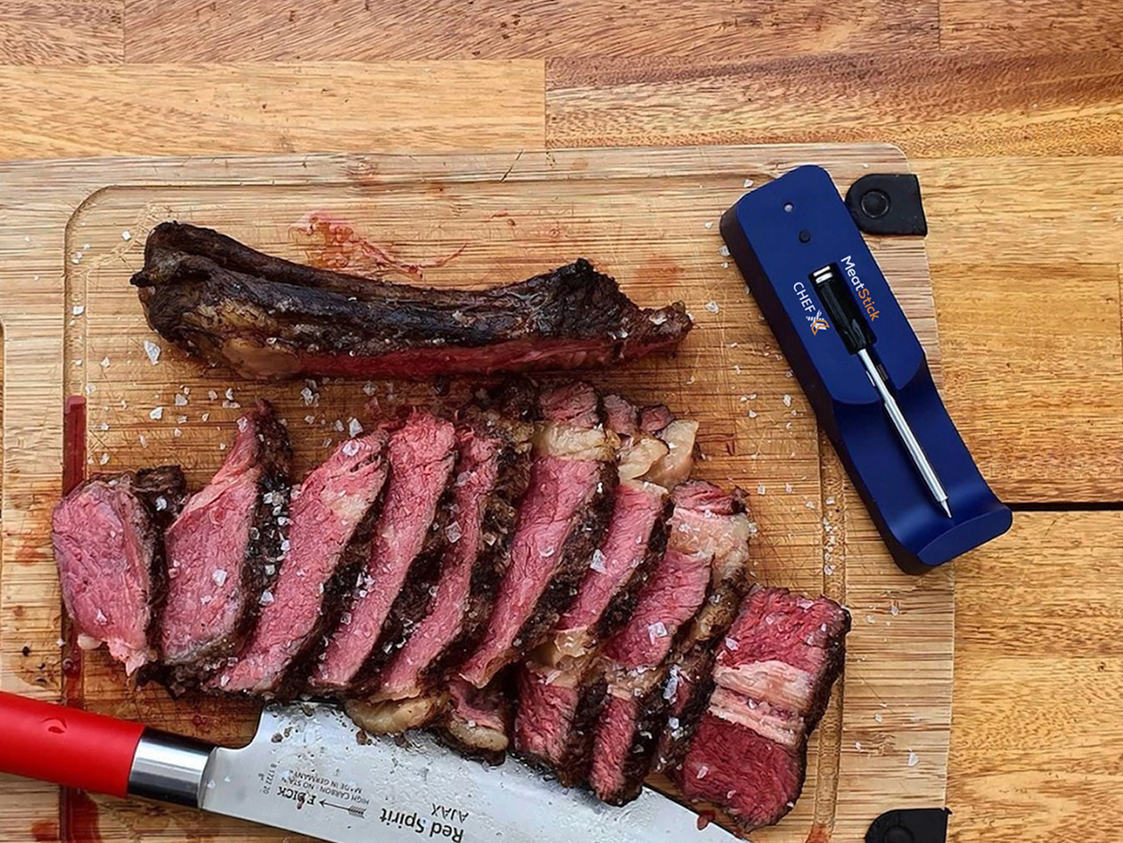MeatStick Chef X Compact Wireless Meat Thermometer Set for Ovens, Air Fryers & Grills