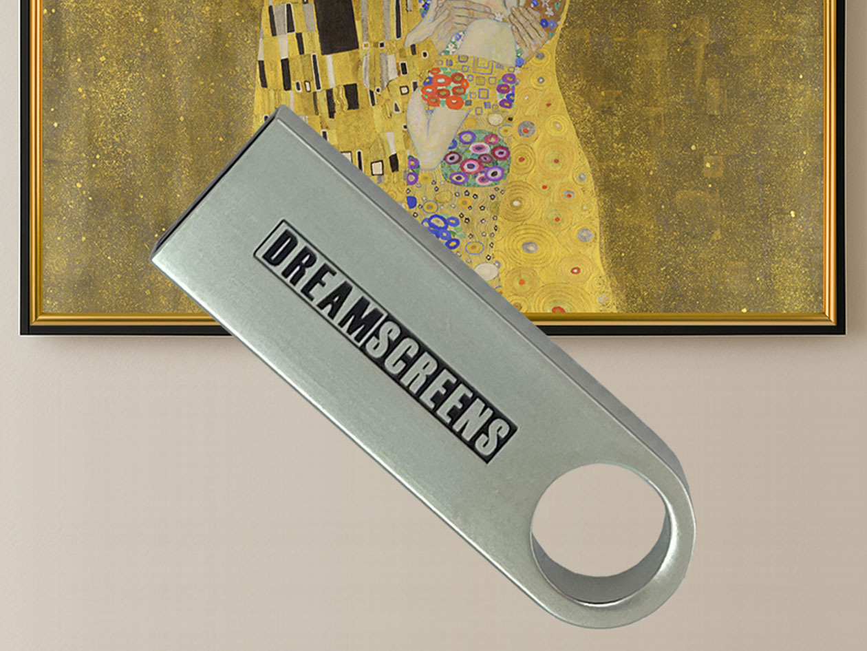 Dreamscreens Framed Art Collection - Turns Your TV into Framed Masterpieces!