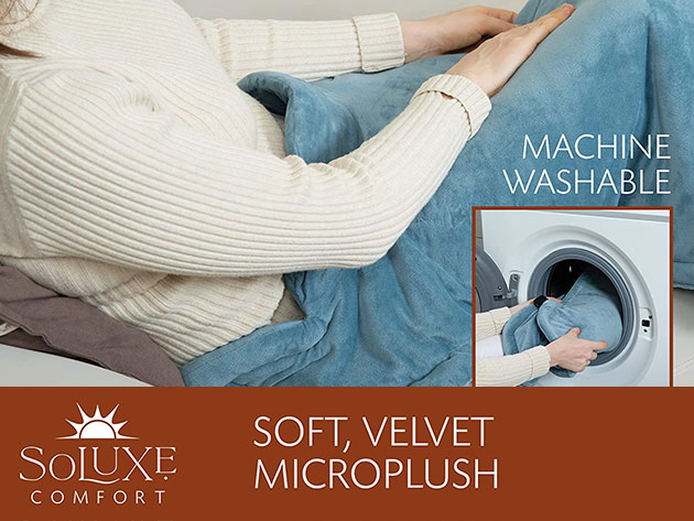 Soluxe Neck & Back Comfort Weighted Heating Pad
