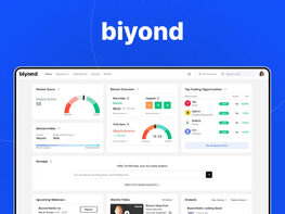 Biyond AI-Powered Crypto Trading Signals & Market Analysis: 5-Year Subscription (Pro Plan)