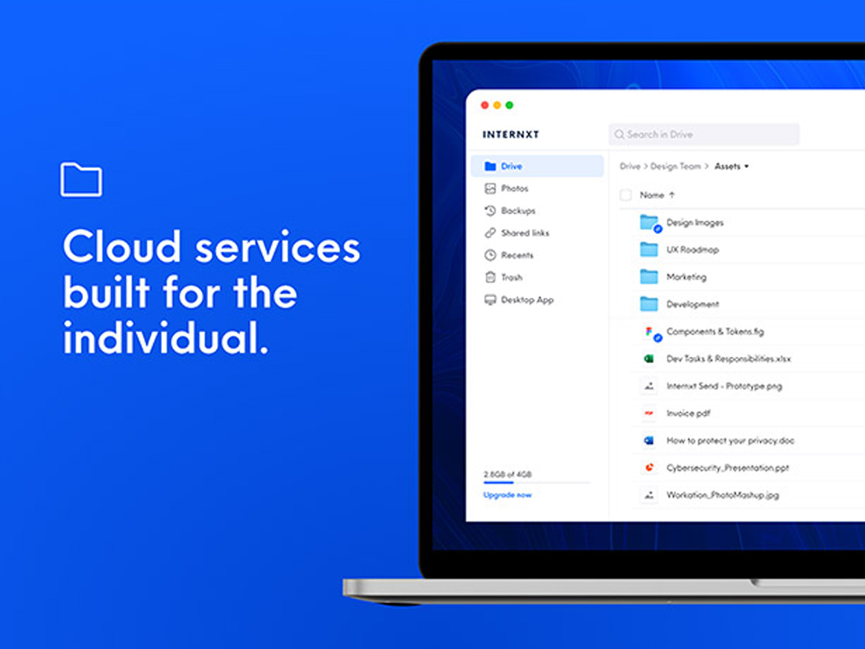 Internxt Cloud Storage: Lifetime Subscription (50TB)