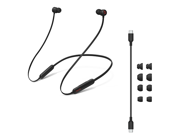 Apple iPad (2021) 9th Gen 64GB Wi-Fi Space Gray + Beats Flex Wireless Headphones Refurbished Bundle