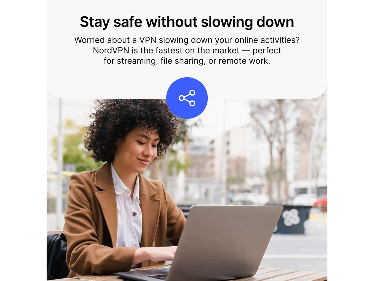 NordVPN Standard 2026 - VPN & Cybersecurity - 10 Devices: 1-Year Subscription