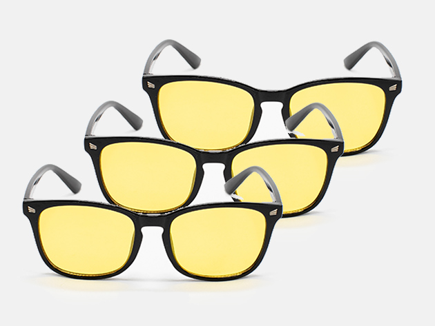 Hawk Eye Anti-Glare Glasses (Modern/3-Pack)