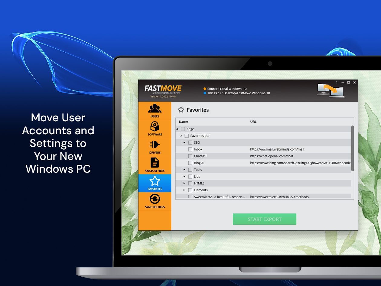 FastMove Lifetime Subscription: 5 Computers