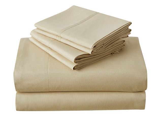 Kathy Ireland 6-Piece Brushed Microfiber Sheet Set 