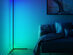 Minimalist LED Corner Floor Lamp (Black)