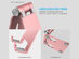 U-Rise Foldable Aluminum Desktop Phone Stand (Rose Gold)