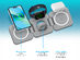 PowerUp Trinity 3-in-1 Charging Station (Gray)