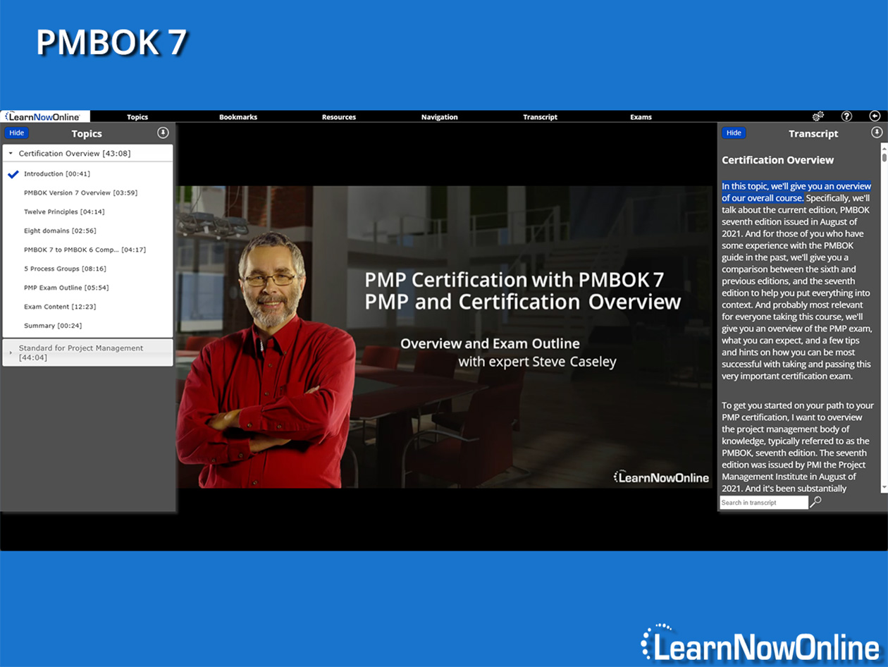 The Project Manager Certification & Exam Prep for PMBOK® 7