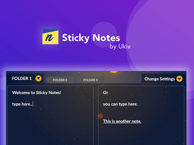 Sticky Notes: 4-Yr Subscription