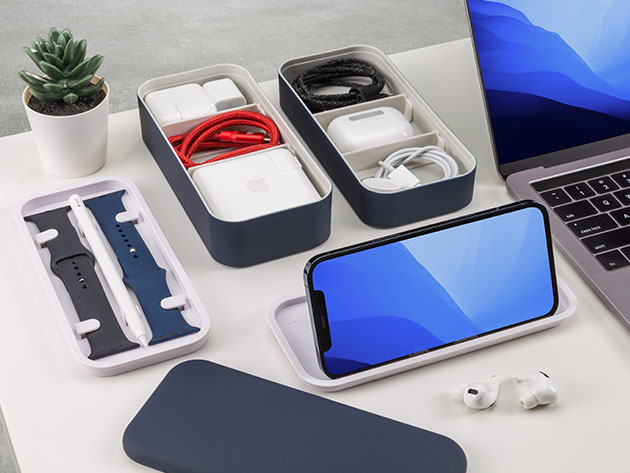 BentoStack Tech Accessory Organizer (Navy)