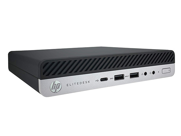 HP EliteDesk 800 G5 Mini Desktop (2015) 2.2GHz i5-9500T 16GB RAM 256GB SSD Windows 11 Pro (Refurbished) + Accessories Bundle