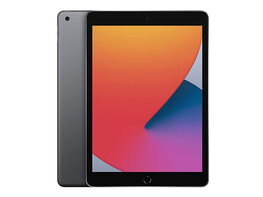 Apple iPad (2020) 8th Gen 32GB Wi-Fi Space Gray with Case & Charger (Refurbished)