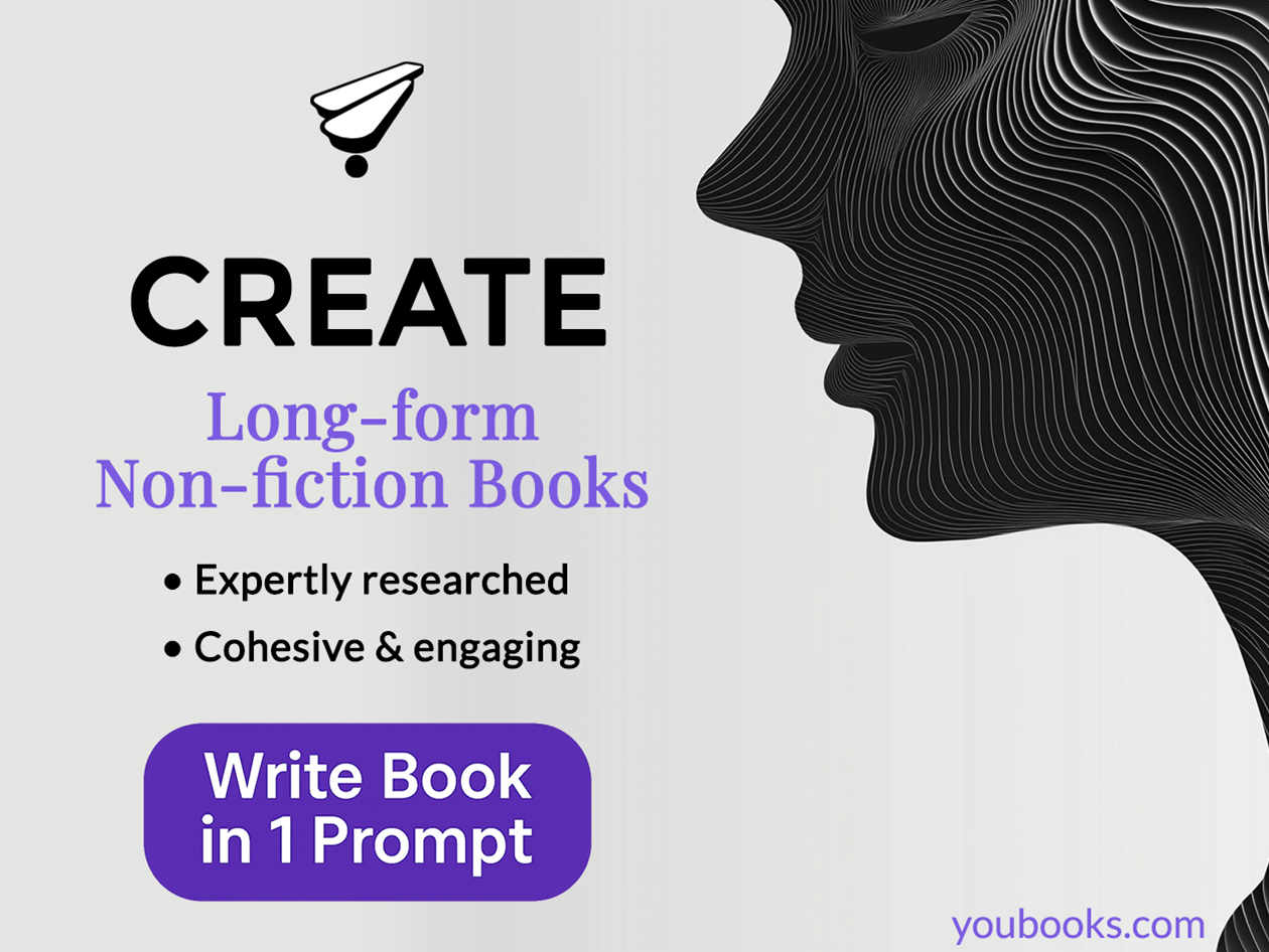 Youbooks AI Non-Fiction Book Generator: Lifetime Subscription
