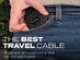 Statik® MagStack™ Slim 3ft USB-A to USB-C Magnetic Tangle-Free Cables