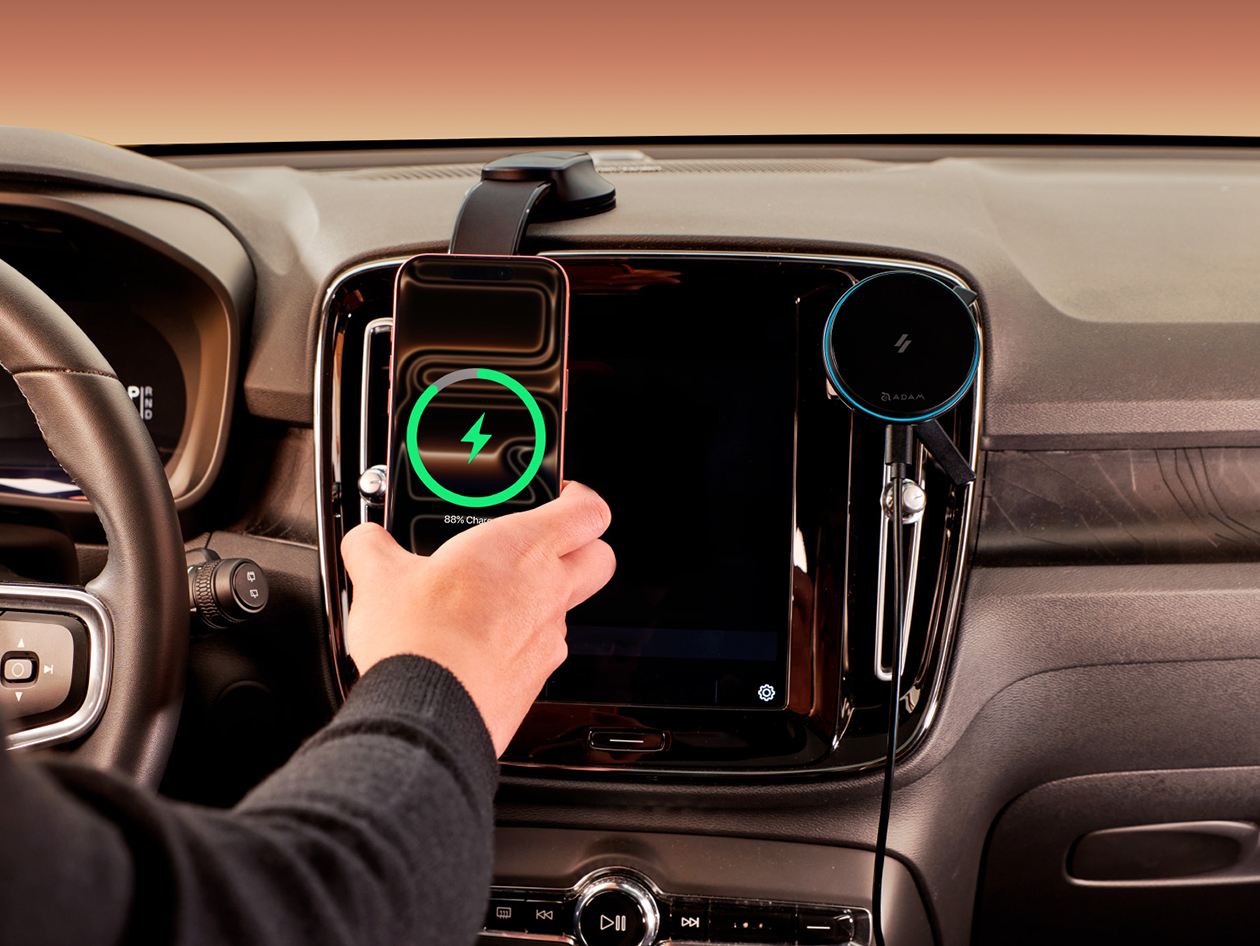 CQ3 Qi2 25W Cooling Car Mount Charger