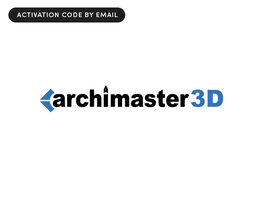 ArchiMaster 3D Kitchen & Bath Software for Windows: Lifetime License