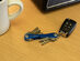 KeySmart® Original Compact 8-Key Holder (Blue)