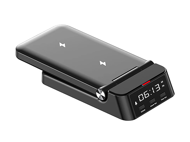 Waloo Mini Wireless Charging Dock (All Qi-Enabled Devices/Black)