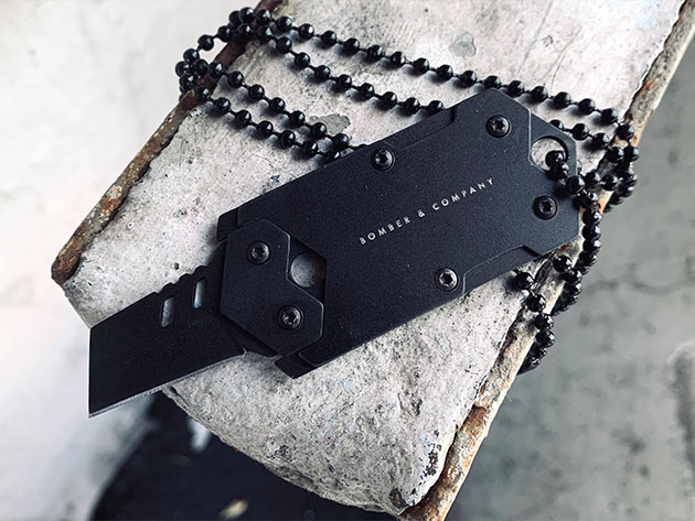 B-2 Dog Tag: Fully Concealed Nano Blade Pocket Knife