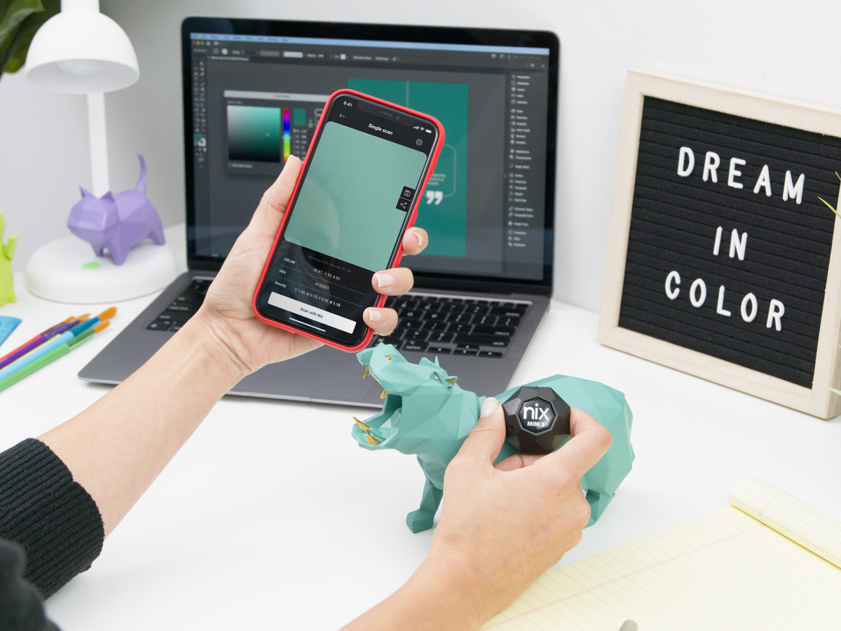 Nix Mini 3 Color Sensor: Real-Life Paint Color Matching & Eyedropper Tool