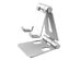 U-Rise Foldable Aluminum Desktop Phone Stand (Silver)