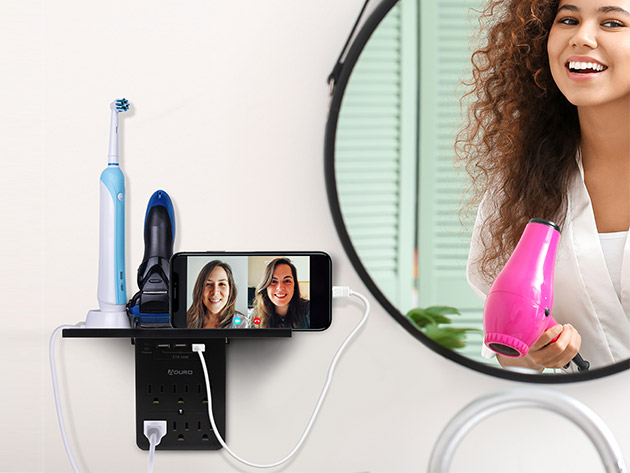Aduro Surge Shelf Series Multi-Charging Station