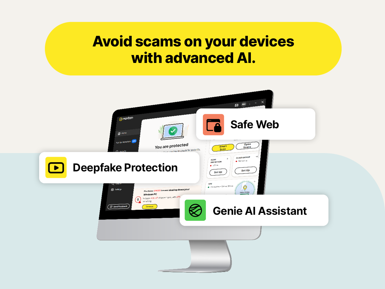 Norton AntiVirus Plus 2GB PC Cloud Backup 1 Device (15-Month Subscription)