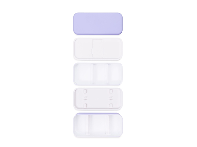 BentoStack Tech Accessory Organizer (Purple)