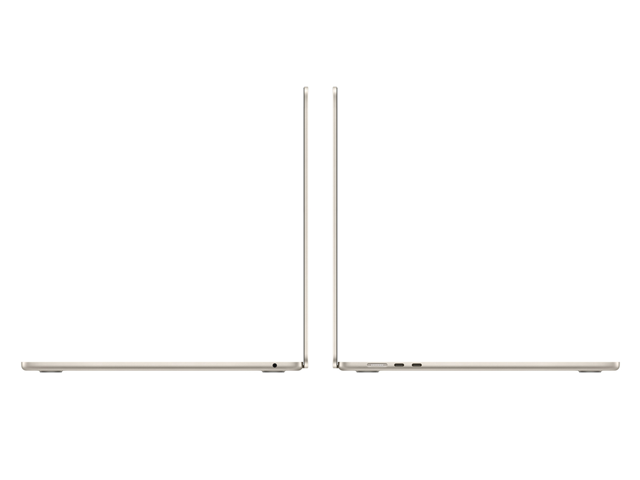 Apple MacBook Air (2023) 15" M2 8CPU 10GPU 16GB RAM 512GB SSD Starlight (Refurbished)