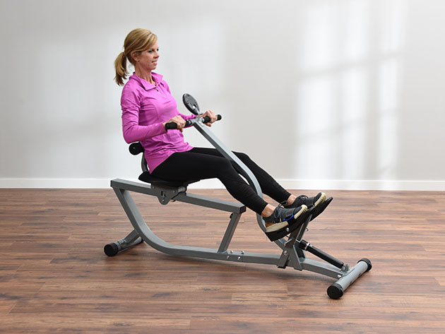 Stamina Active Aging EasyRow Hydraulic Rower with Free müüv App Access