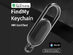 Carabiner Keychain Tracker - Works with Apple Find My (iOS only)