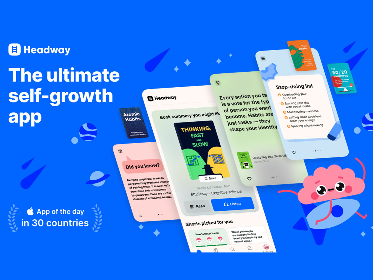 Headway Premium: Lifetime Subscription (2 Users)