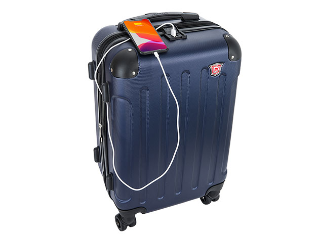 DUKAP Intely 28" Hardside Spinner with Digital Weight Scale