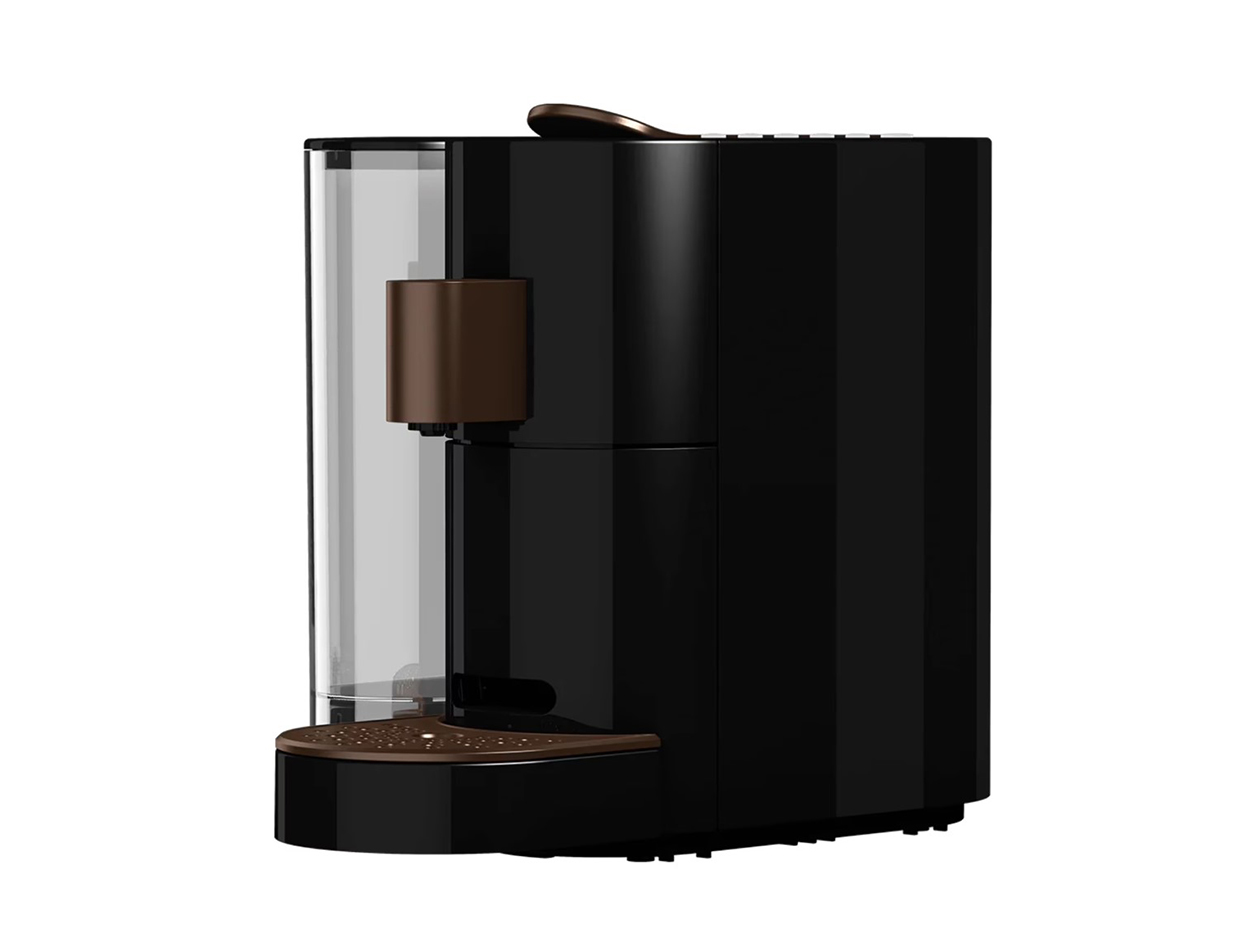 K-FEE Twins II Single Serve Coffee, Espresso, Milk Machine - Black/Copper