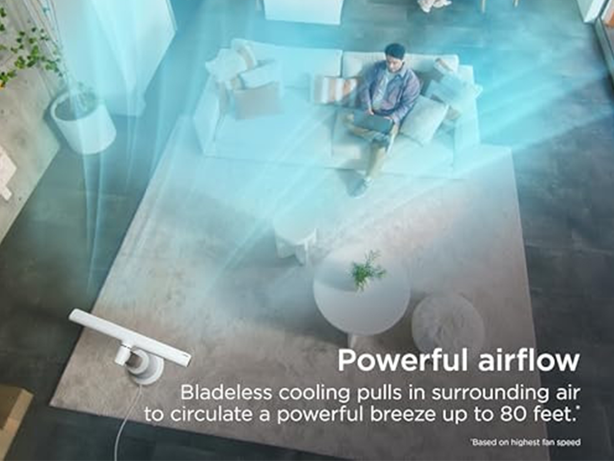 Shark TurboBlade Fan - Ultra-Customizable Bladeless Tower Fan (Refurbished)