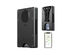 Slim RFID Wallet with AirTag Holder (Black)