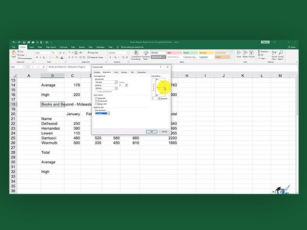Excel Beginner 2019