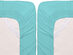 Super-Soft 1800 Series Bamboo Blend 6-Piece Sheet Set (Light Blue/King)
