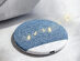 Ultrathin Sleep Aid Under Pillow Speaker (Blue)