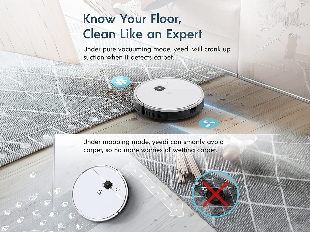 Ecovacs Yeedi Vac Station K781+ 3 in 1 Cleaner