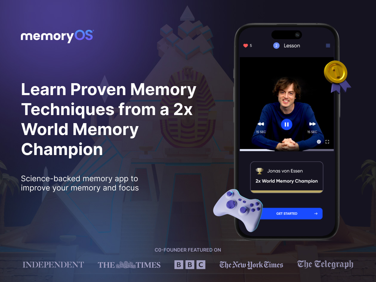 memoryOS Expert Plan: 1-Year Subscription