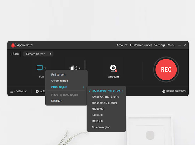 ApowerREC: 1-Yr Subscription