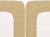 Super-Soft 1800 Series Bamboo Blend 3-Piece Sheet Set (Khaki/Twin)
