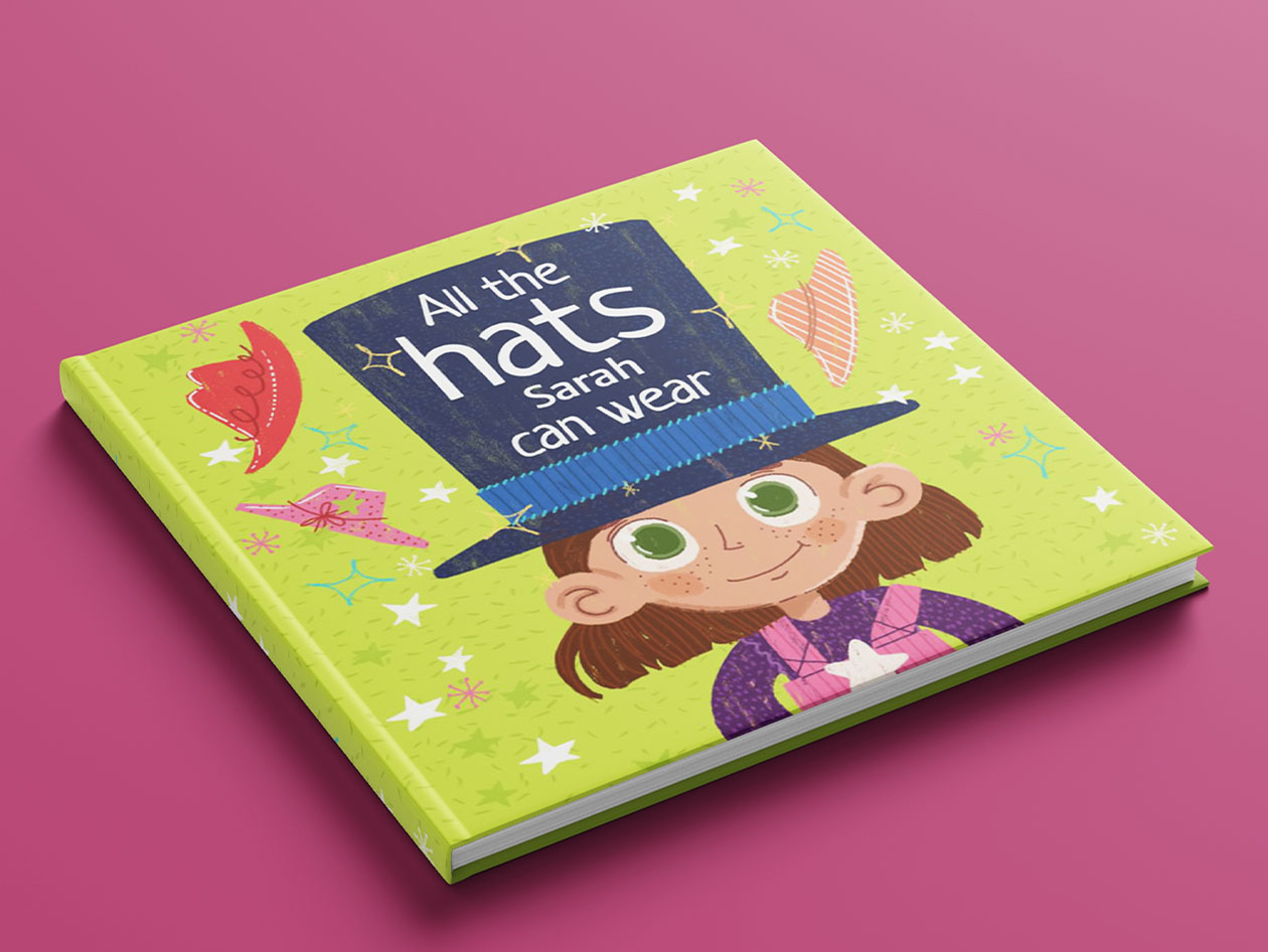 All The Hats - Personalized Hardcover Book (Redemption Voucher)
