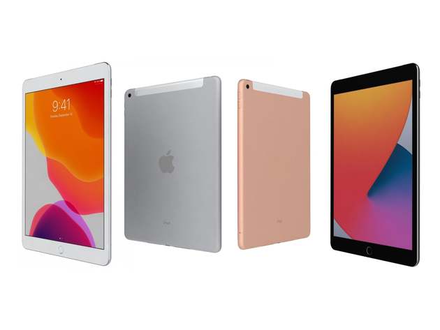 Apple iPad 10.2" (2020) 8th Gen 32GB Wi-Fi & Cellular Unlocked Silver (Refurbished)